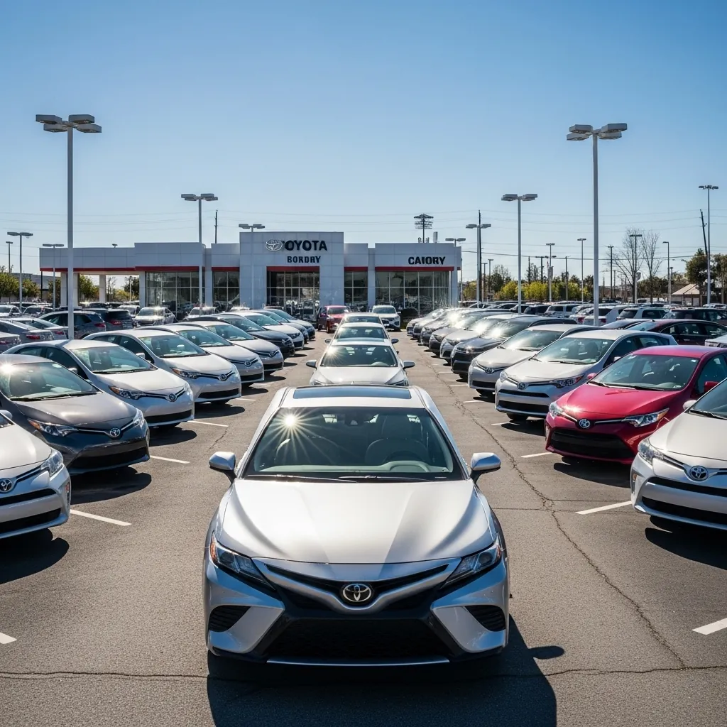 Najlepsze używane Toyoty z komisów: przewodnik kupującego